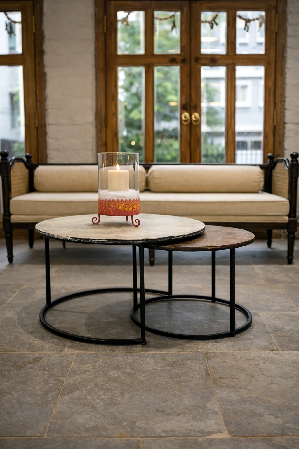 Nesting Office Coffee Tables Set